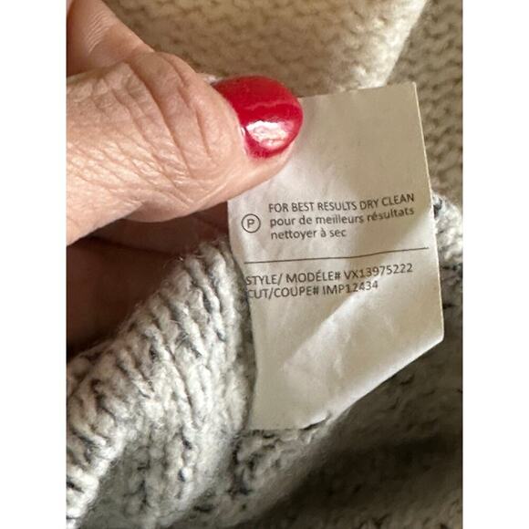 Vince Colorblock Boat Neck Wool Cashmere Silk Blend Sweater Size Small - Picture 4 of 9